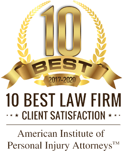 10 Best Law Firms Client Satisfaction 2017-2020 - American Institute of Personal Injury Attorneys 