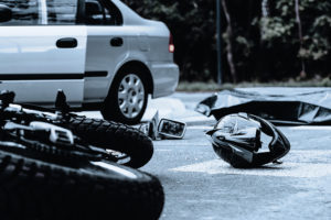 Motorcycle Accident after speeding driver