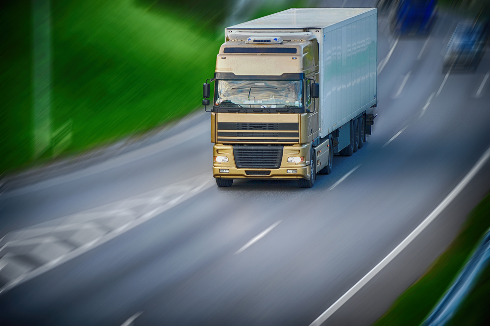 Speeding violations by truck drivers